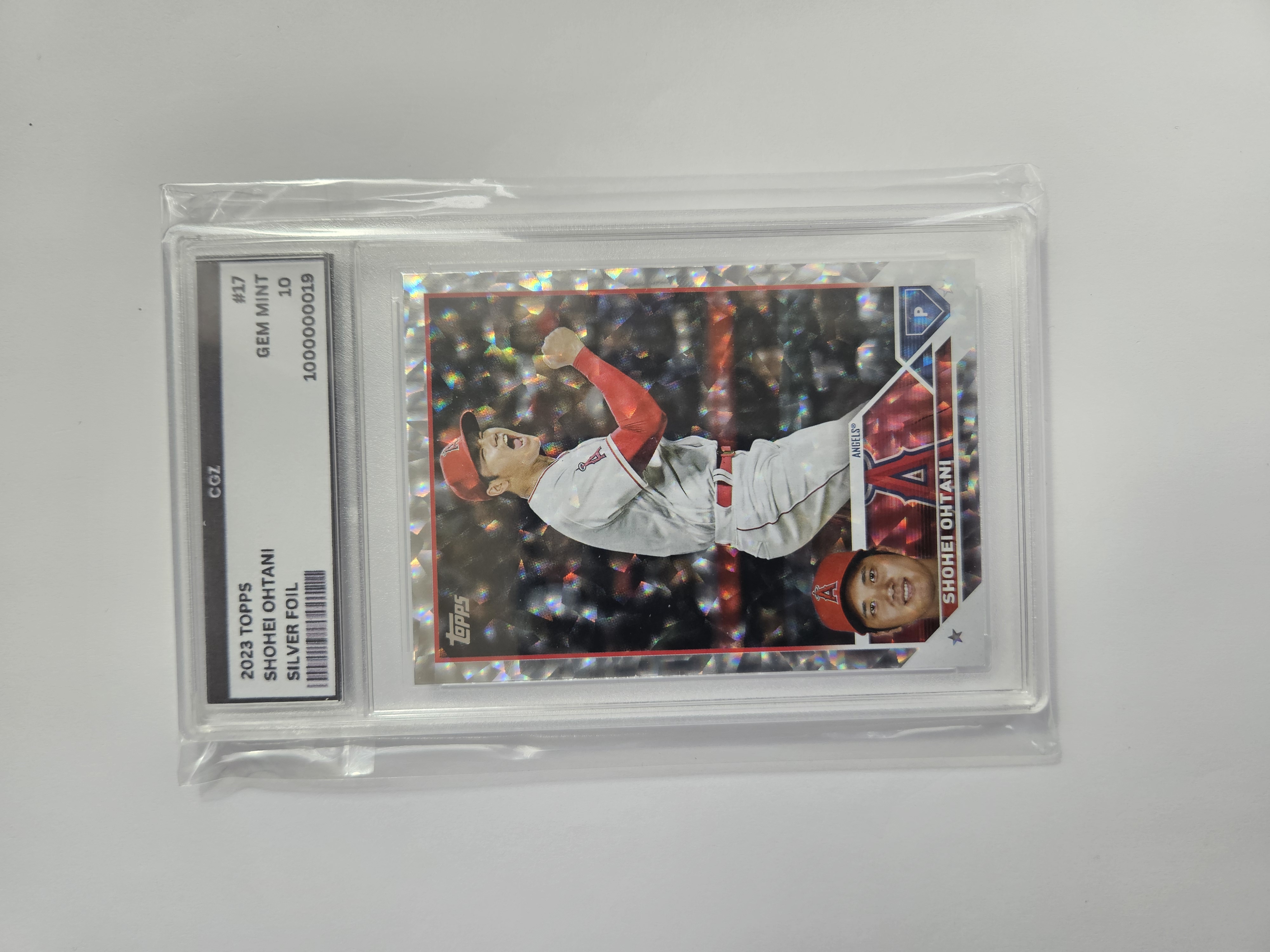 Stephen Curry 2023 Select card graded by CGZ